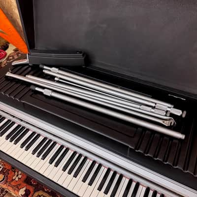 Vintage 1980 Fender Rhodes Mark Two MKII Stage 73 Electric Piano w/ Legs Pedal image 5