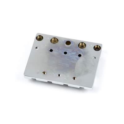 Fender HiMass 4-String Bass Bridge (Brass Saddles) - Bass Part image 2