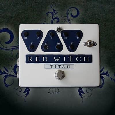 Reverb.com listing, price, conditions, and images for red-witch-titan-delay