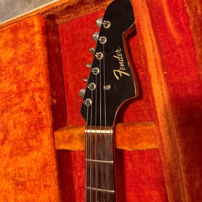1963 Fender Jazzmaster black/matching headstock 1963 - Black image 12