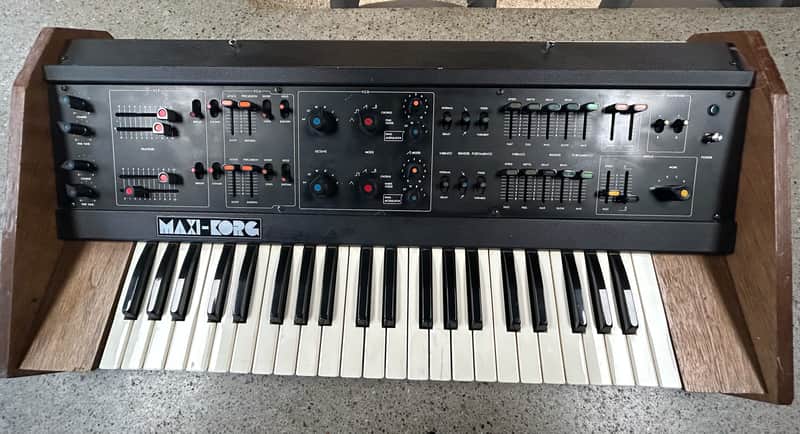 1970s Univox Korg K-3 Mini-Korg 800DVVintage duophonic Analog Synthesizer Japan w/ Case image 1