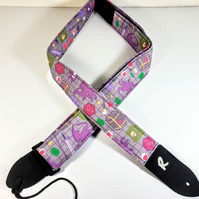 Role Playing Game Guitar Strap - Board Game Guitar Strap- 20 Sided Die- 20 Sided Dice - Not A Licen image 4