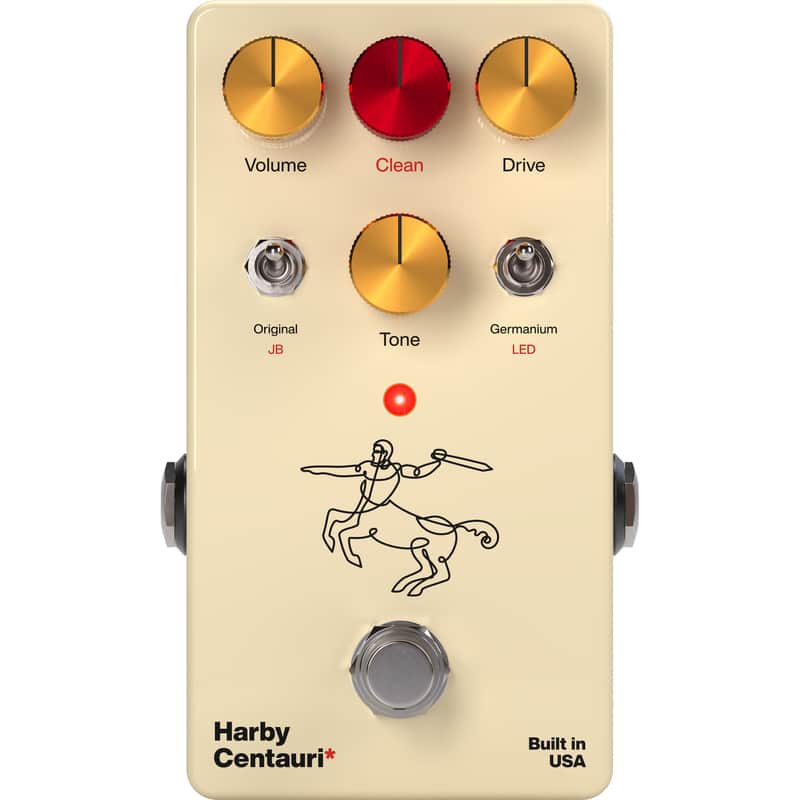 Harby Pedals Centauri Modified Overdrive / Boost / Buffer Guitar Pedal image 1