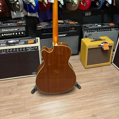 Fender FA-450CE 4-String Maple / Mahogany Acoustic Bass with Laurel Fretboard 3-Tone Sunburst image 9