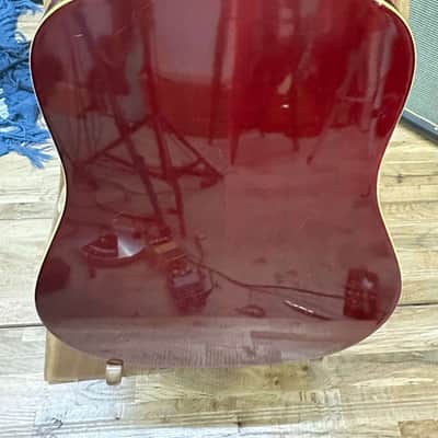 Terada W-513 - 12 String - "Hummingbird" Acoustic Guitar - Made in Japan image 5