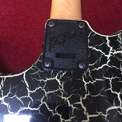 B.C. Rich Warlock Acrylic 1980's Crackle image 3