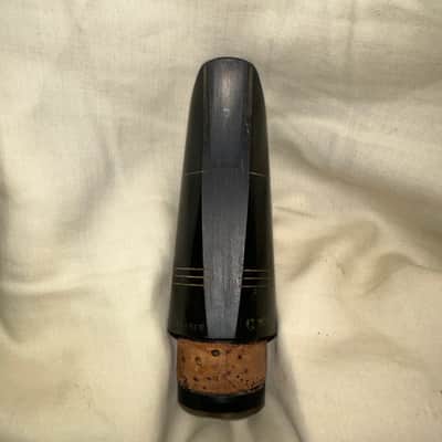 Buffet C crown Bb mouthpiece Korten refacing 1960’s +/- - Hard Rubber image 1