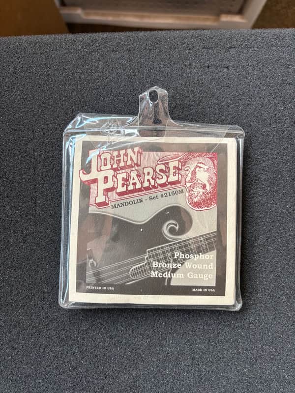 John Pearse Strings Mandolin (set # 2150M Phosphor Bronze Wound Medium Gauge) image 1