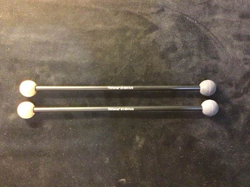 Rohema Percussion - Percussion Mallets - Hard Wood / Soft Rubber Ball (Made in Germany) Pair image 1