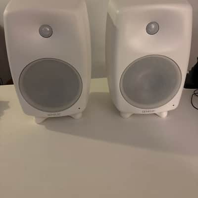 Genelec 8350A SAM 8" Powered Nearfield Studio Monitor (Pair) White image 1