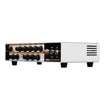 Orange Tour Baby 100 100 Watt Twin Channel Solid State Guitar Amplifier Head image 2