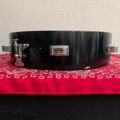 Ludwig No. 905 Jazz Combo 3x13" 6-Lug Piccolo Snare Drum with Keystone Badge 1960 - 1968 - Black image 16