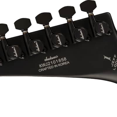 Jackson Pro Series Sig Jeff Loomis Soloist SL7 Ebony FB Satin Black image 6