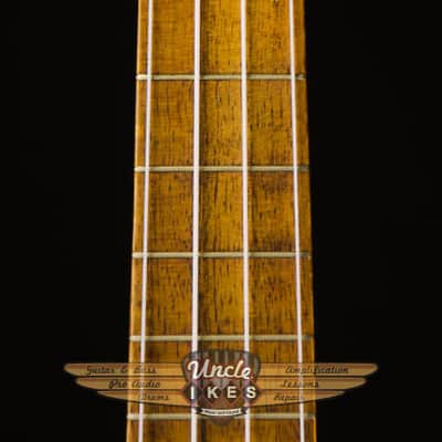 Vintage 70's Kamaka Koa Soprano Ukulele, Koa, White Label, Uke, Hawaiian, Hardcase image 4