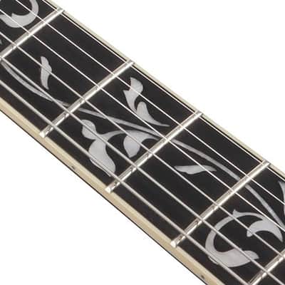 Ibanez AS93QMSP DBS Artcore Semi Hollow Electric Guitar. Dark Brown Sunburst image 5