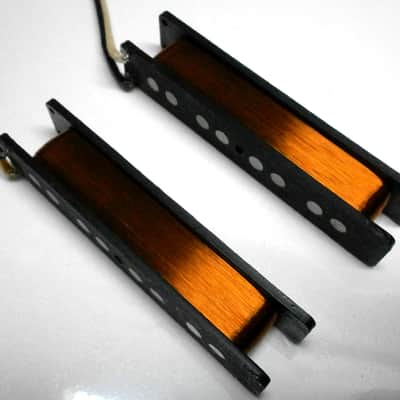 Q pickups Jazz Bass CUSTOM SHOP 60s 1962 set Bridge and Neck 62 Fender Jazz Bass Vintage correct image 7