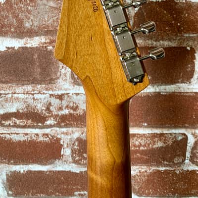 Waterslide S-Style W/ Mojo Lap-Steal and Gold-Foil Pickups, 2020 Sunburst NEW (Authorized Dealer) image 15