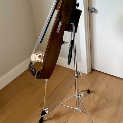 Yamaha SLB300 Electric Upright Bass w/Stand, Knee Support & Extension Frame image 6