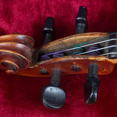 Valenzano 4/4 Violin Late 19th Century - Early 20th / Powerful! image 10