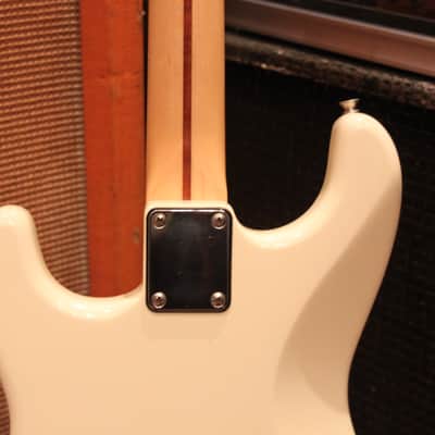 Vintage 1984 Fender Squier Japan Stratocaster Guitar w/ USA Kahler & EMG Pups image 11
