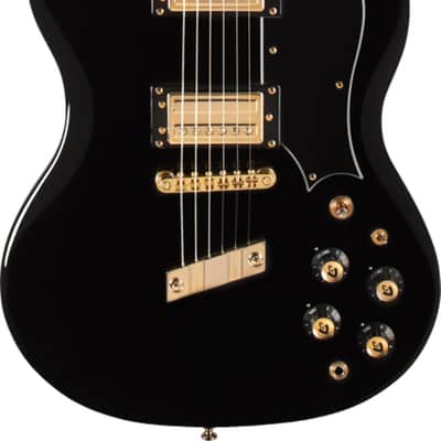 Guild Polara Kim Thayil Electric Guitar, Black image 2