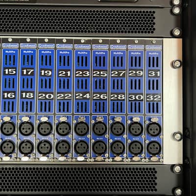 Crookwood MultiPre 32 channel remote controllable, fully recallable, multichannel microphone preamp with MADI and AES Outputs image 3