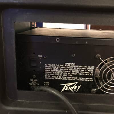 Peavey classic stereo tube power amp 60/60c 1990's ? - black image 9