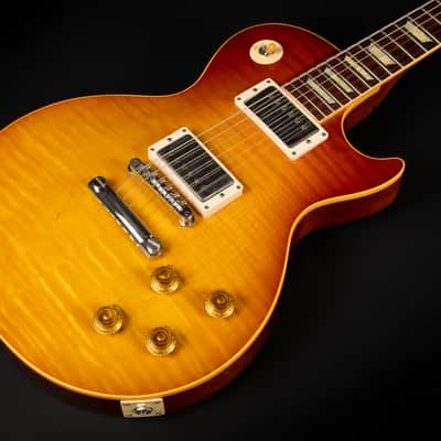 2019 Gibson Custom Shop Lee Roy Parnell Signature '59 Les Paul Standard - Abilene Sunset Burst | USA 1959 Reissue R9 Kloppmann HB 59 Humbucker Pickups 4.06kg | CoA OHSC image 6