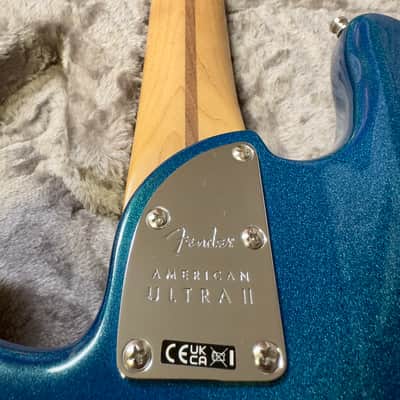 2025 Fender Limited Edition Ultra II Precision Bass Guitar. Aurora! image 6