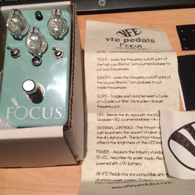 VFE Pedals FOCUS Ultimate Version EQ & Mid Boost & Buffer Pedal image 1