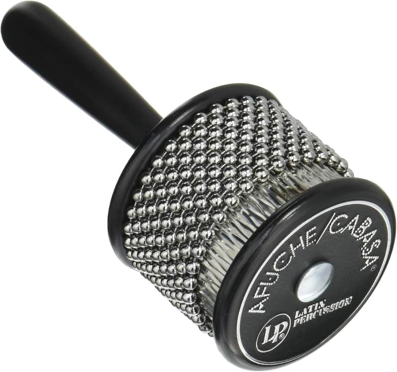 Latin Percussion Mini Afuche/Cabasa Black Plastic l Model LP234-BK image 1