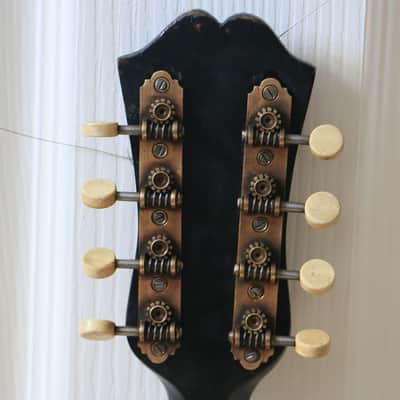 ANTIQUE BOWLBACK MANDOLIN ITALY NAPOLI ‘FRANCESCO PERRETTI AND FIGLI’ FOUNDED IN 1840 ITALIAN MUSICAL INSTRUMENT MAKERS image 5