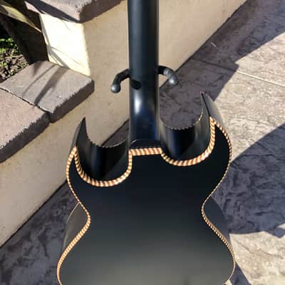 Del Rio Bajo Quinto Double Cutaway 2019 Red Sunburst Bild 4