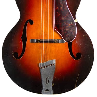 1955 Gretsch Synchromatic Archtop Model 6014 (aka Corsair) Sunburst image 3