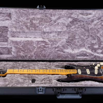 Fender American Ultra Luxe Stratocaster 2-Color Sunburst Maple Fingerboard (557) image 7
