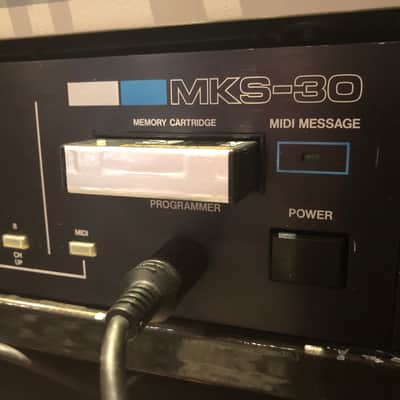 Roland MKS-30 Planet S 1983 with very rare  Roland PG 200 Programmer image 5