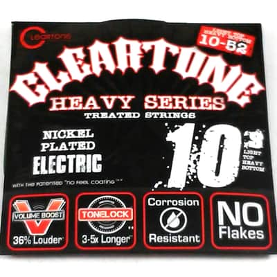 Cleartone 9520 Dave Mustaine Coated Electric Guitar Strings - Light Top Heavy Bottom (10-52)
