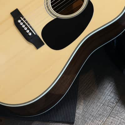 2018 Martin Custom Shop Seth Avett Limited Edition D-35 Dreadnought Acoustic Guitar Natural + OHSC image 7