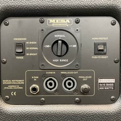 Mesa Boogie PowerHouse Standard 4x10" Bass Speaker Cabinet 2010s - Various image 7