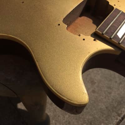 Maya Les Paul 1970s Gold Top genuine roadworn image 5