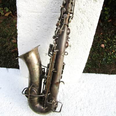 York Alto Saxophone, 1920's, Original Case, Needs Overhaul image 4