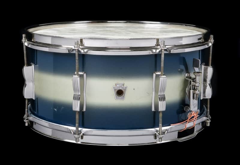 WFL No. 470 Contest Model 6.5x14" 8-Lug Snare Drum 1948 - 1959 image 1