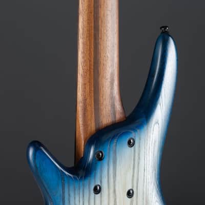 Ibanez Standard SR606E-CTF Cosmic Blue Starburst Flat - 6-String Electric Bass image 8
