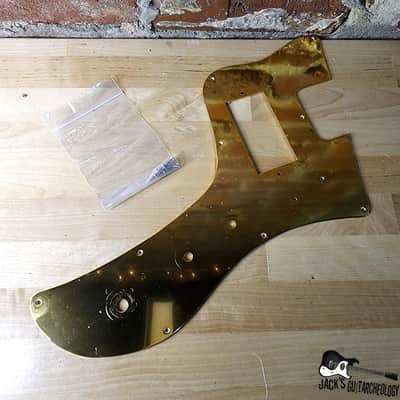 Guyatone / Kent MIJ Bass Pickguard (1960s Gold - Anodized Aluminum) image 17