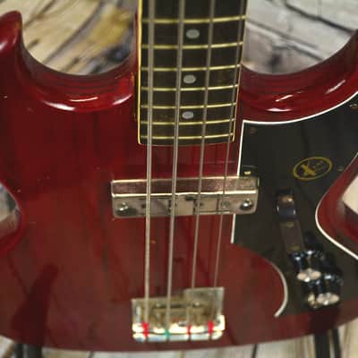 Vintage 60s KAY K-1B  SG style bass guitar MIJ image 4