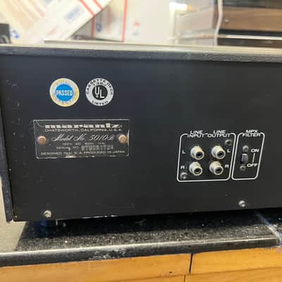 Vintage Marantz Model 5010B Stereo Cassette Deck For Parts/Repair image 5