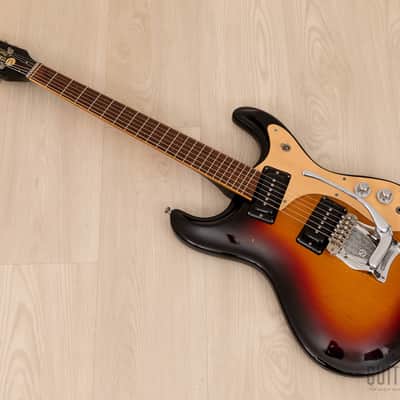 1978 Mosrite Ventures Model Vintage Guitar Sunburst w/ Moseley, Case image 11
