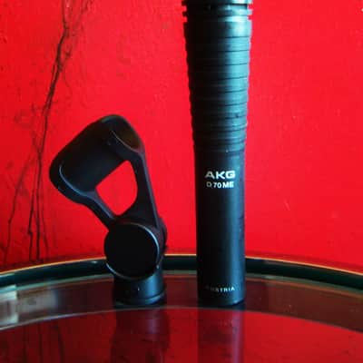 Vintage RARE 1980's AKG D70ME dynamic cardioid microphone w accessories drums horns # 7 image 11
