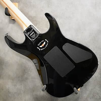 Charvel Left Handed Warren DeMartini USA Signature Frenchie 2026 Black with Graphic image 5