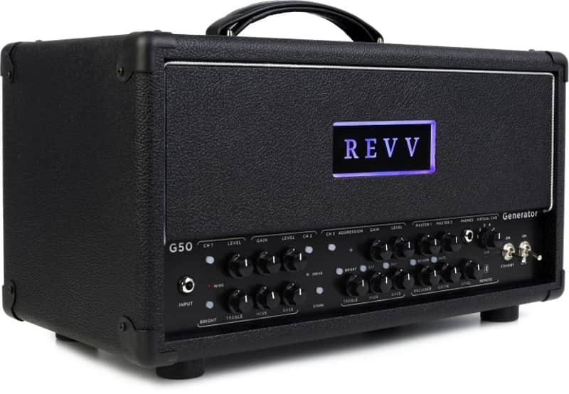 Revv Generator G50 50-/10-watt Tube Amplifier Head (Gen50d1)